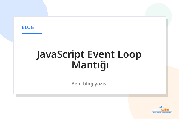 JavaScript Event Loop Mantığı kapak görseli