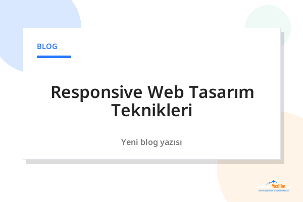 Responsive Web Tasarım Teknikleri kapak görseli