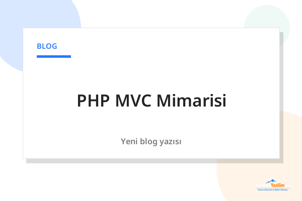PHP MVC Mimarisi kapak görseli