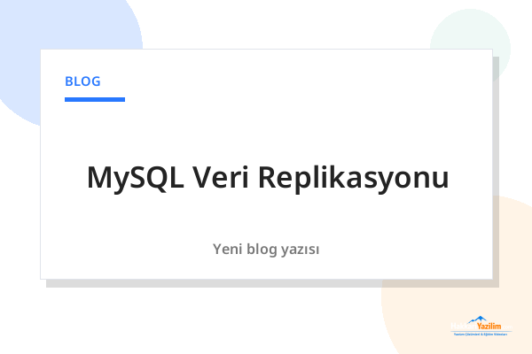 MySQL Veri Replikasyonu kapak görseli