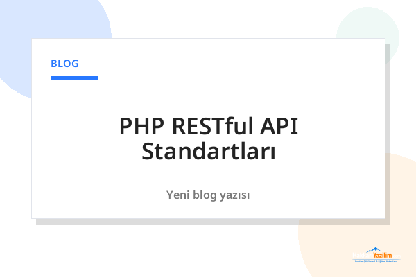 PHP RESTful API Standartları kapak görseli